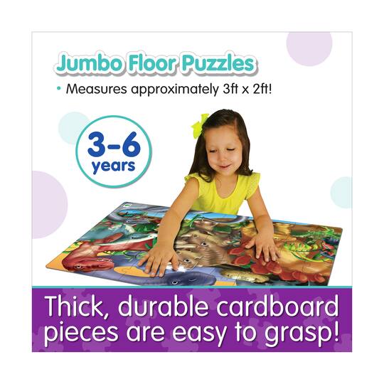Jumbo Floor Puzzle - Dinosaurs: 50 Pcs